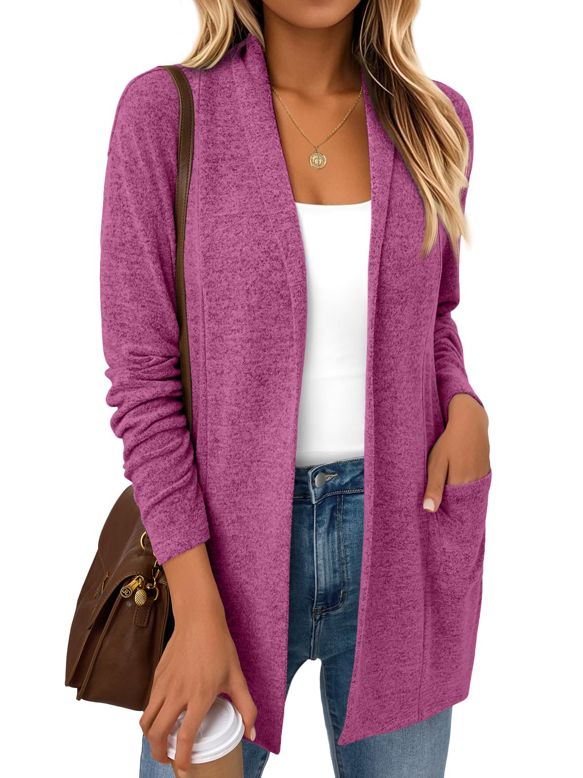 LILLUSORY Cardigan for Women Lightweight Cardigans Fall Fashion Outfits