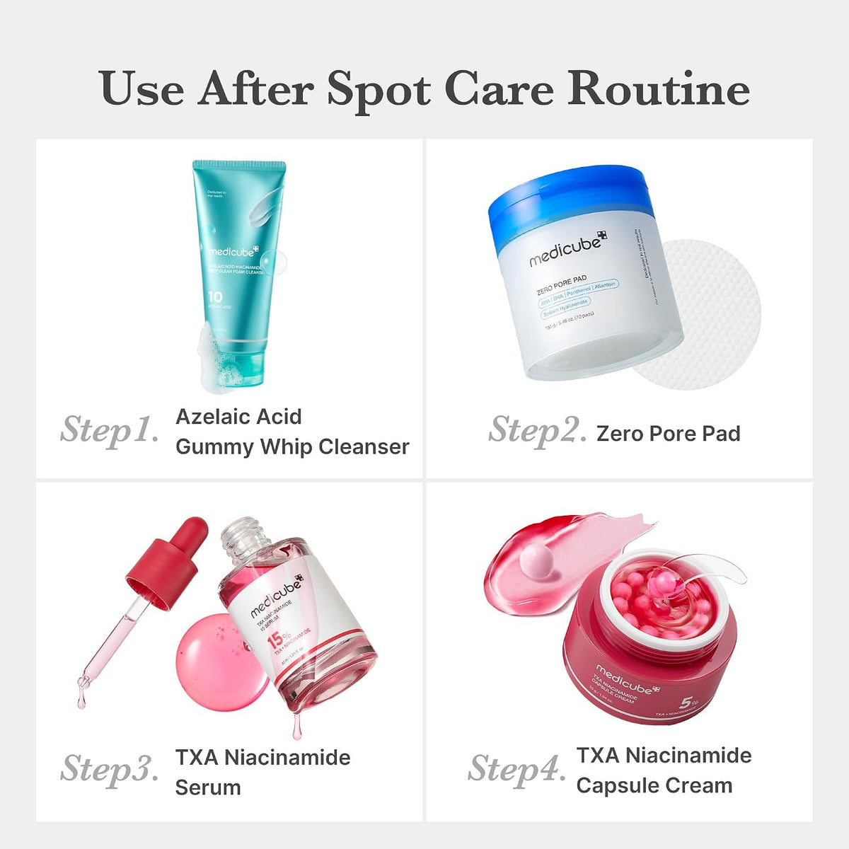 medicube Facial Cleanser Zero Pore Capsule Foam Cleanser