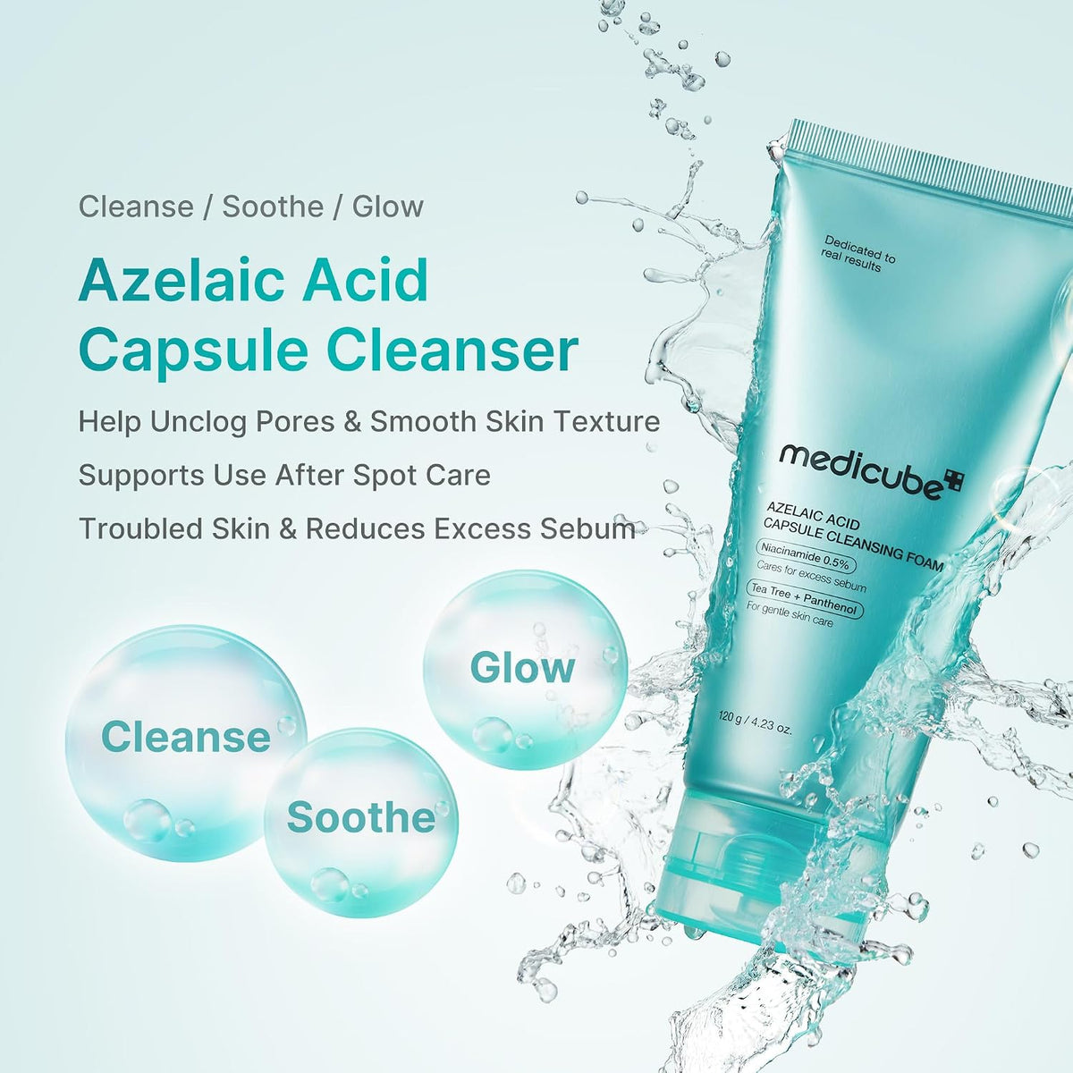 medicube Facial Cleanser Zero Pore Capsule Foam Cleanser