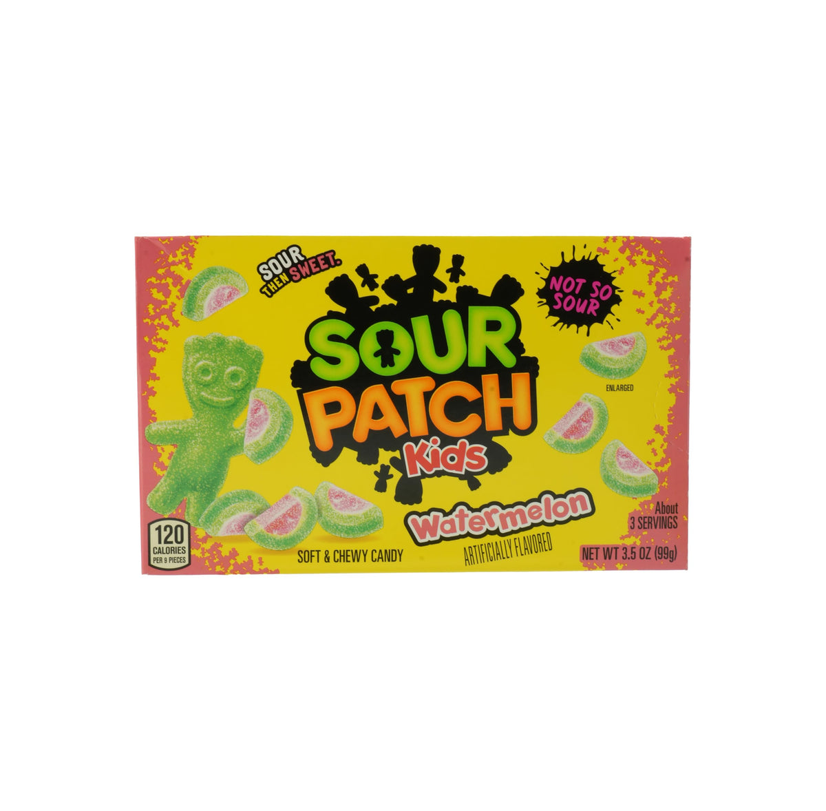SOUR PATCH KIDS Big Kids Soft & Chewy Gummy Halloween Candy, 100 ct