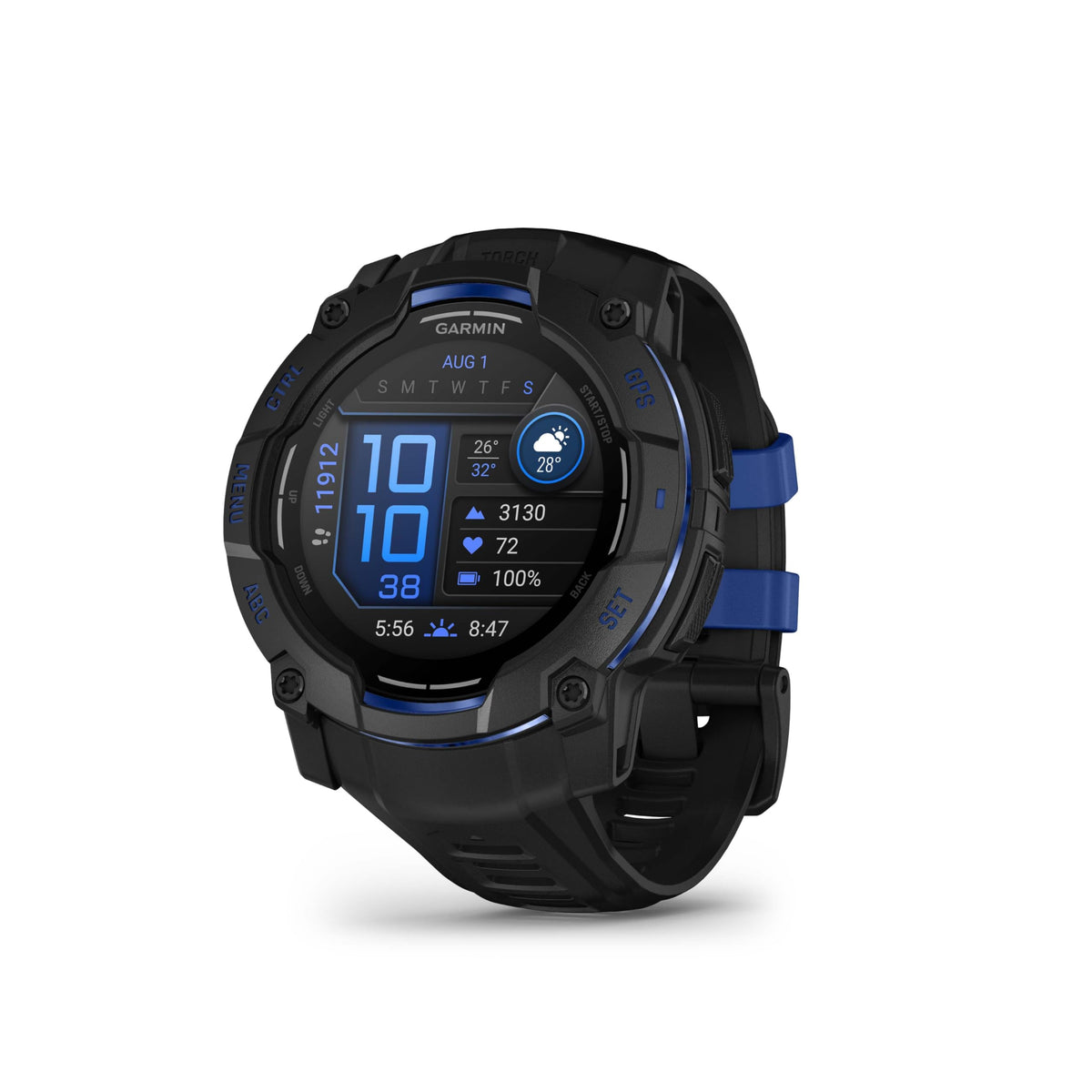 Garmin Instinct® 3 Tactical, Solar, 50mm, Black