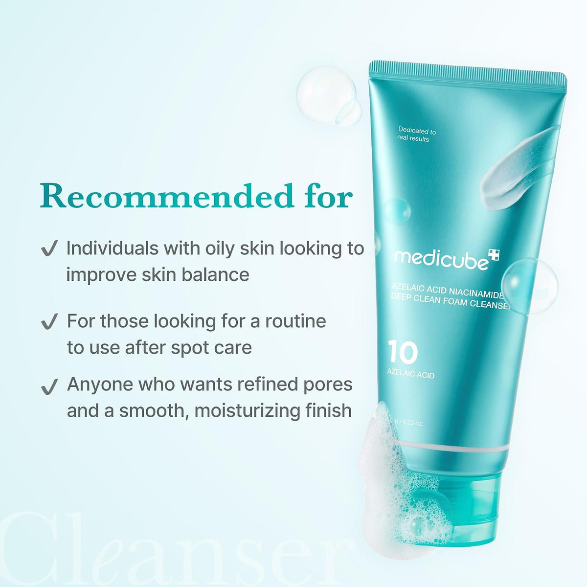 medicube Facial Cleanser Zero Pore Capsule Foam Cleanser