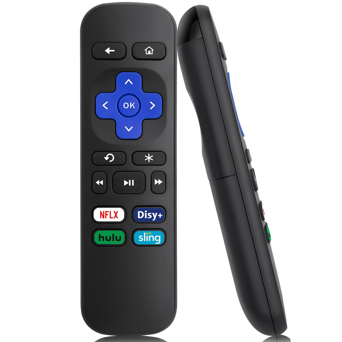(2 Pack) Replacement Remote for Roku Box Express Player Premiere Control