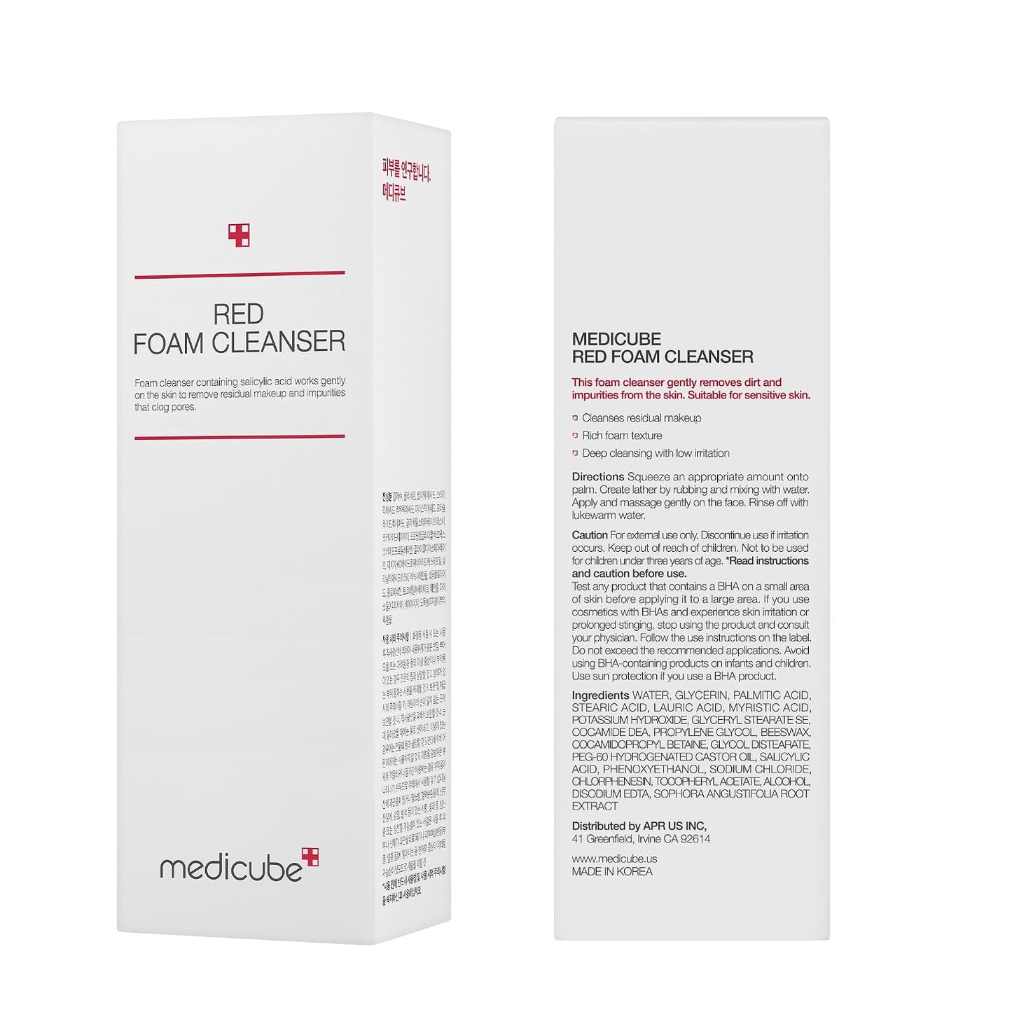 medicube Facial Cleanser Zero Pore Capsule Foam Cleanser