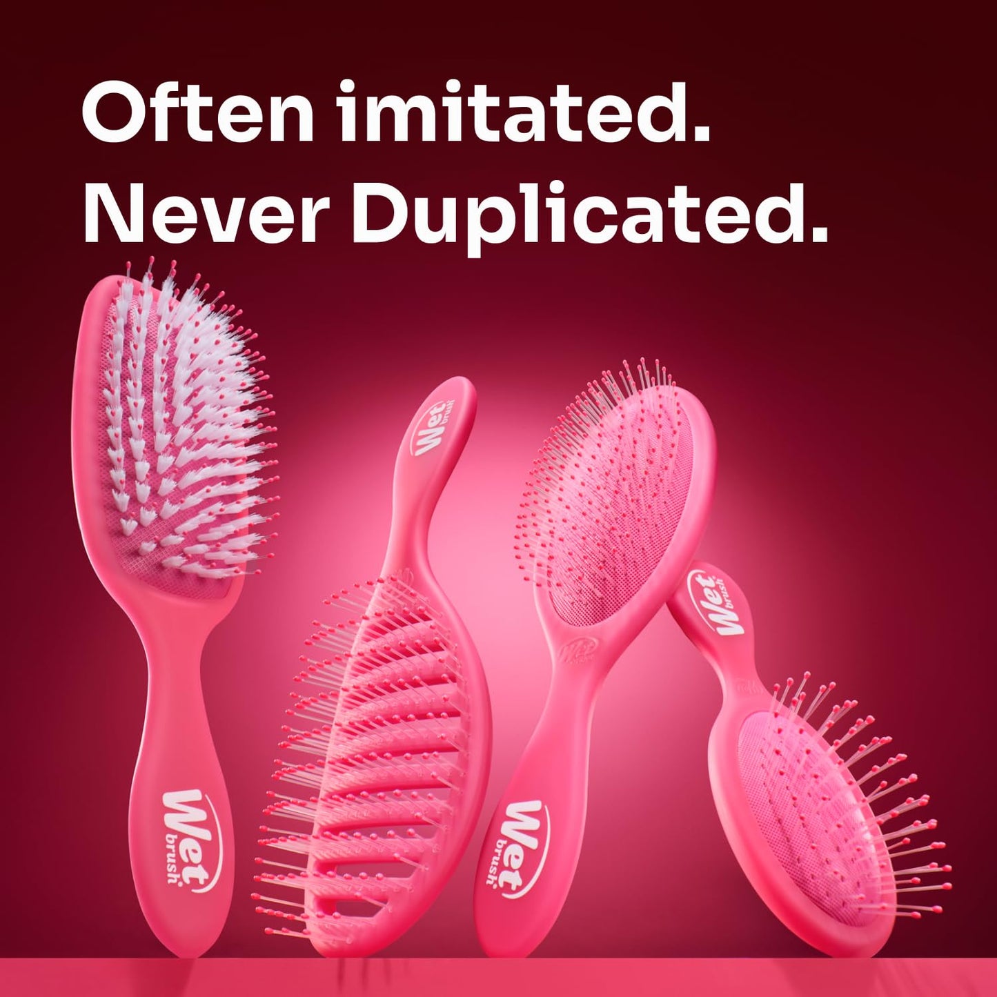 Wet Brush Original Detangler Hair Brush, Black Frost, For All Hair Textures