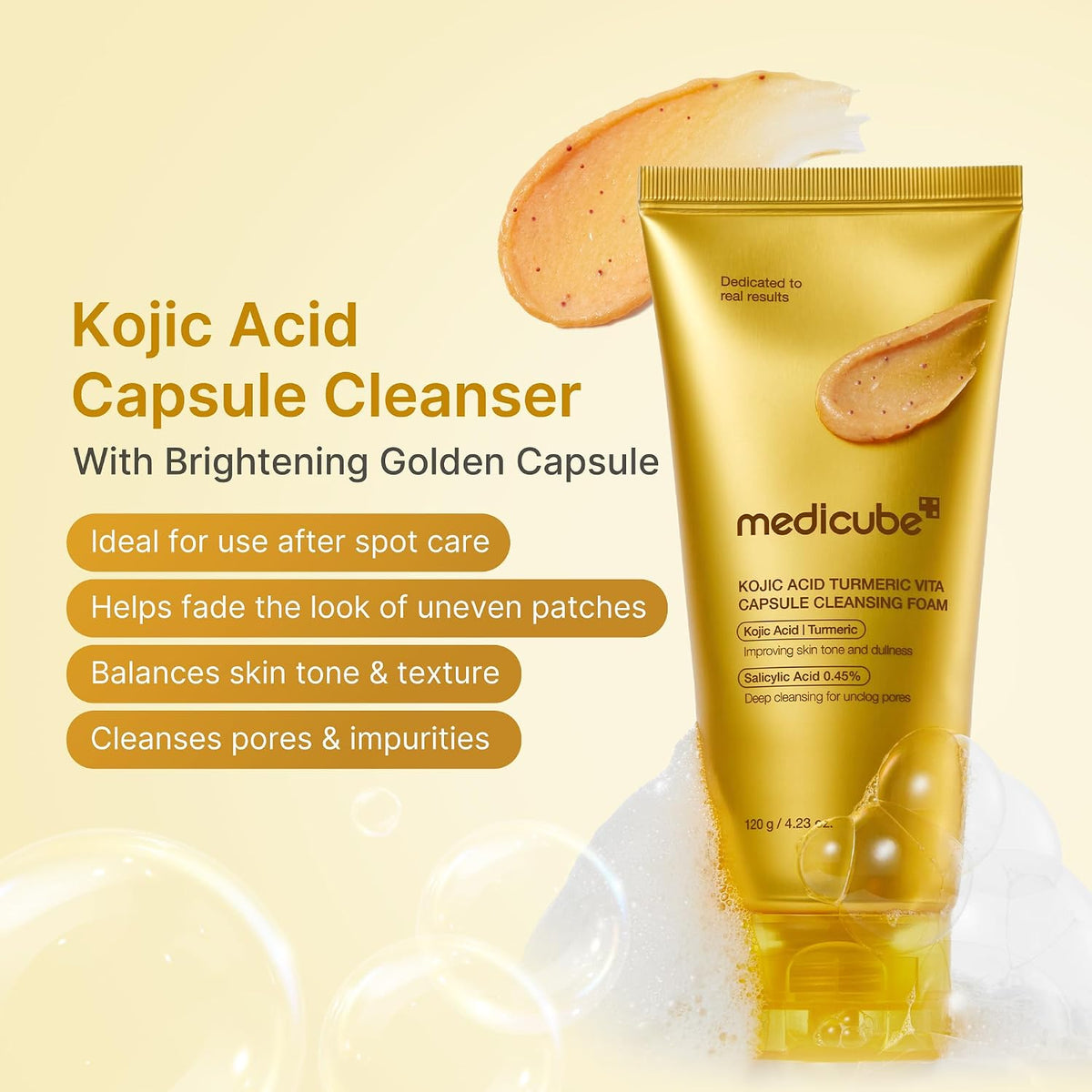 medicube Facial Cleanser Zero Pore Capsule Foam Cleanser