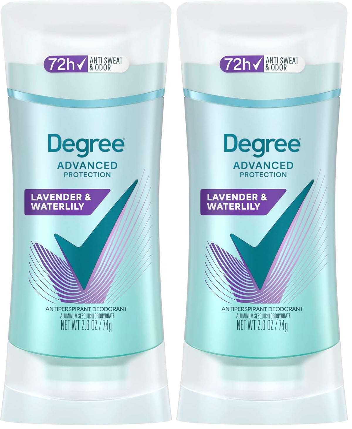 Degree Advanced Protection Antiperspirant Deodorant Shower Clean 72H 2.6 oz