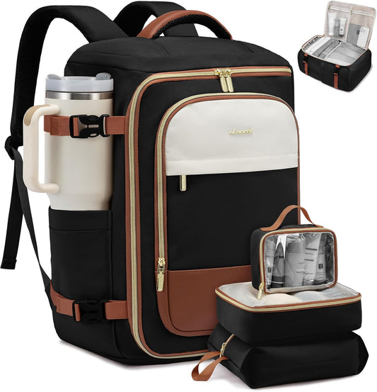LOVEVOOK Travel Backpack Carry on Flight Approved for Women/Men