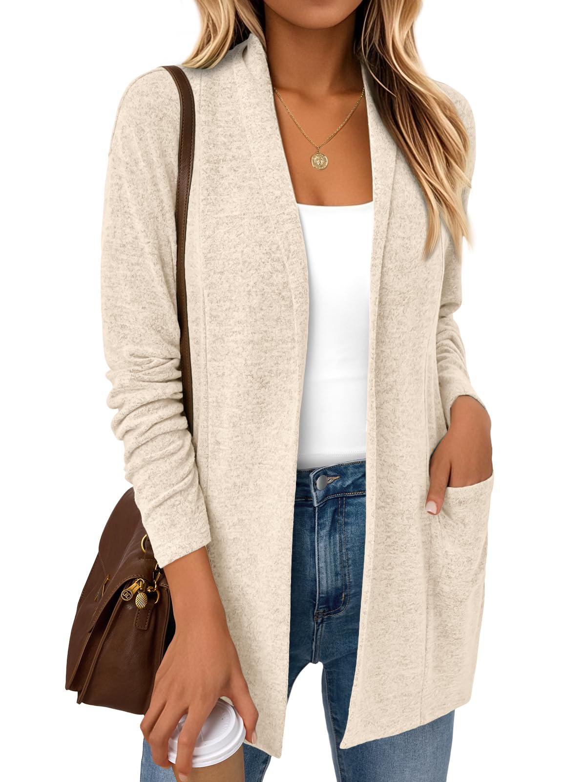LILLUSORY Cardigan for Women Lightweight Cardigans Fall Fashion Outfits