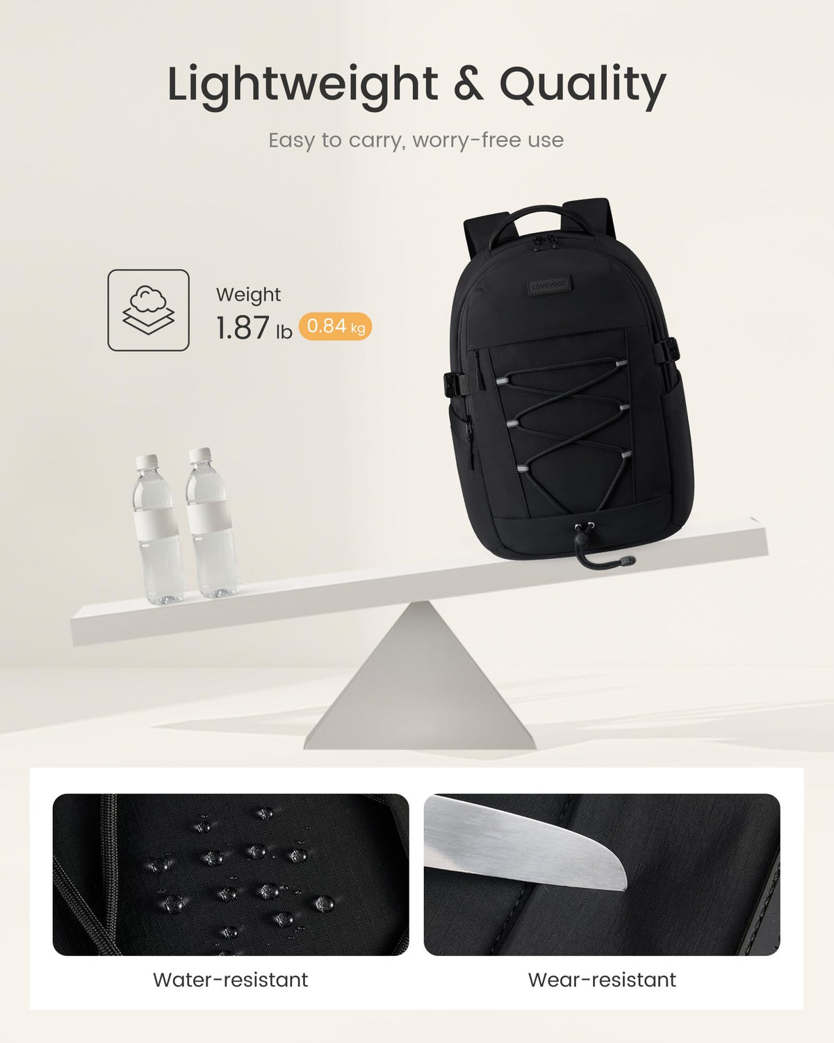 LOVEVOOK Laptop Backpack for College, Work Backpack for Women & Men