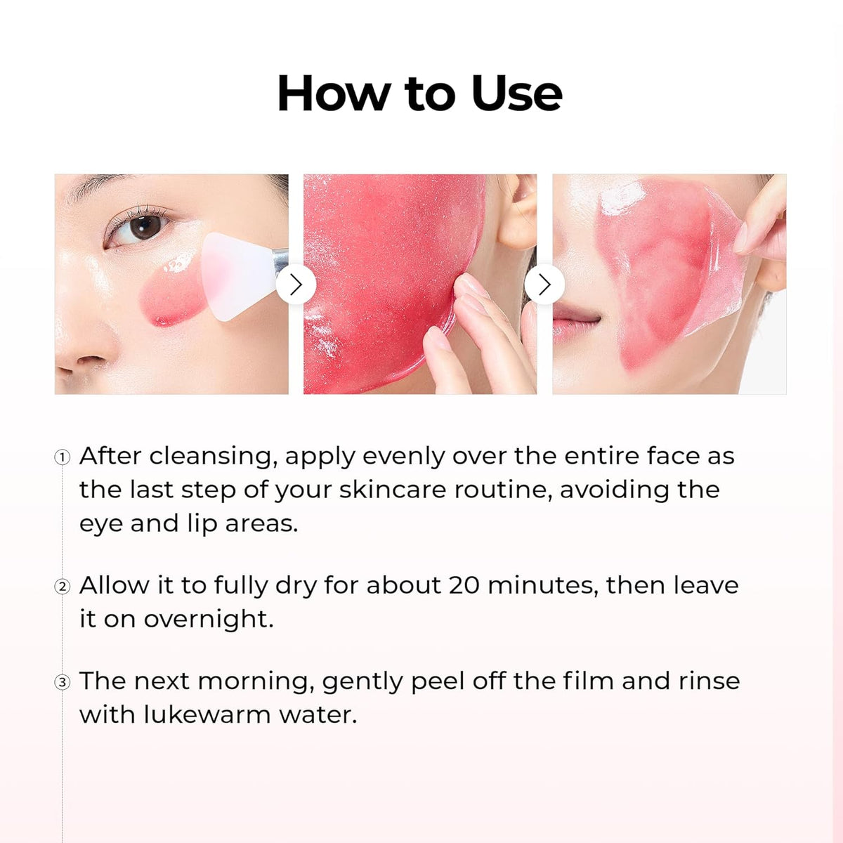 Dr.Melaxin TX Astaxanthin Overnight Wrapping Peel-Off Mask – Skin Tone Improving, Hydrating & Firming Overnight Face Mask for Glow & Texture Refinement