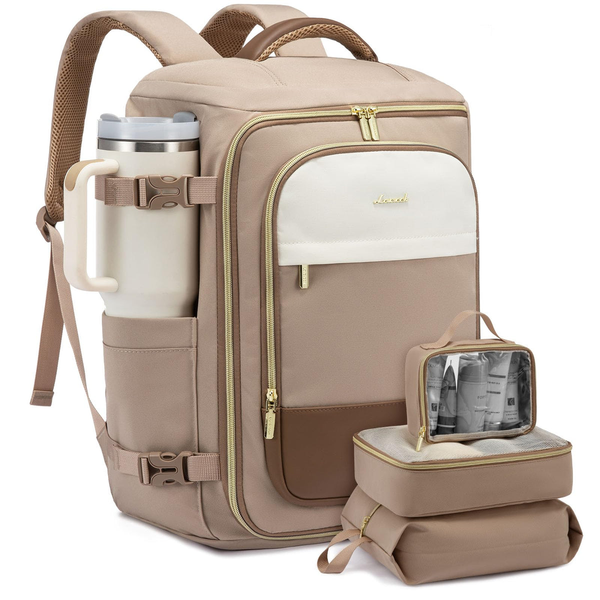 LOVEVOOK Travel Backpack Carry on Flight Approved for Women/Men