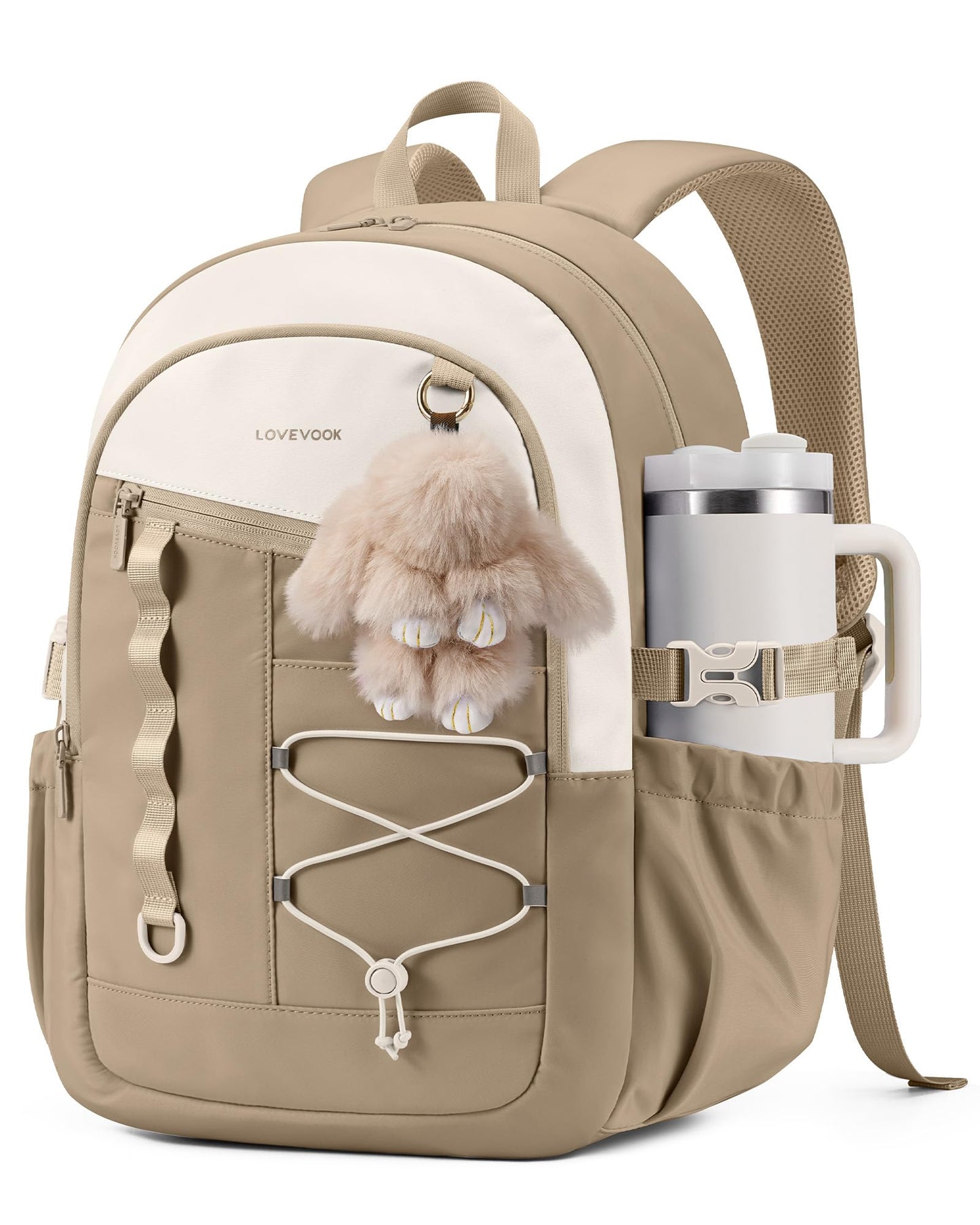 LOVEVOOK School Backpack for Girls，large Capacity 15.6 Laptop Backpack