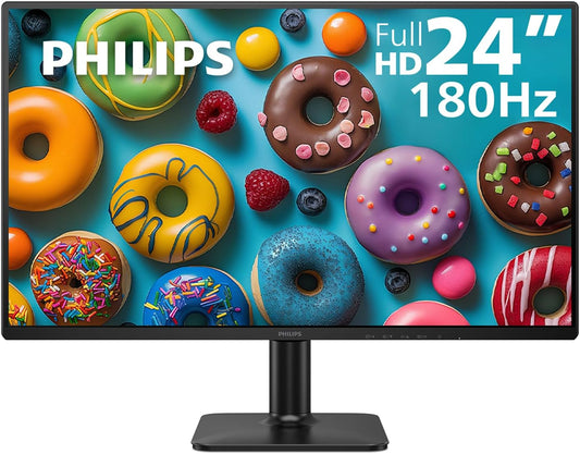 Philips 24" Gaming Monitor FHD 180Hz Overlocked IPS HDR10, 24E2G2200