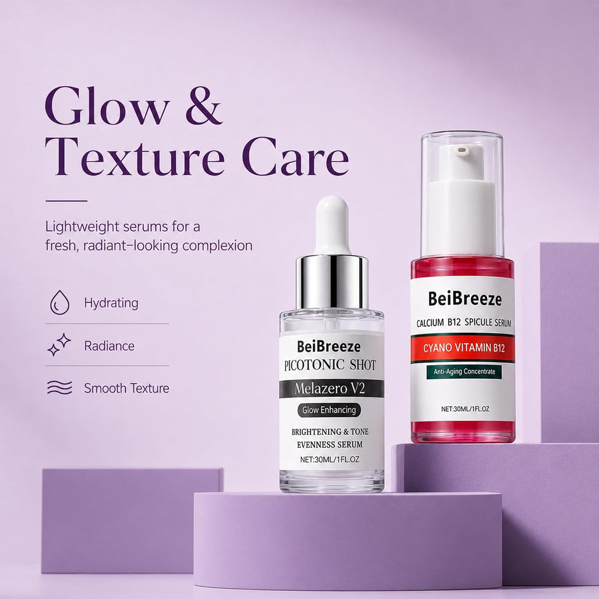 Face Care Set – Daily Moisturizing Facial Kit for Smooth, Comfortable-Looking Skin, Travel-Friendly Skincare Routine Set