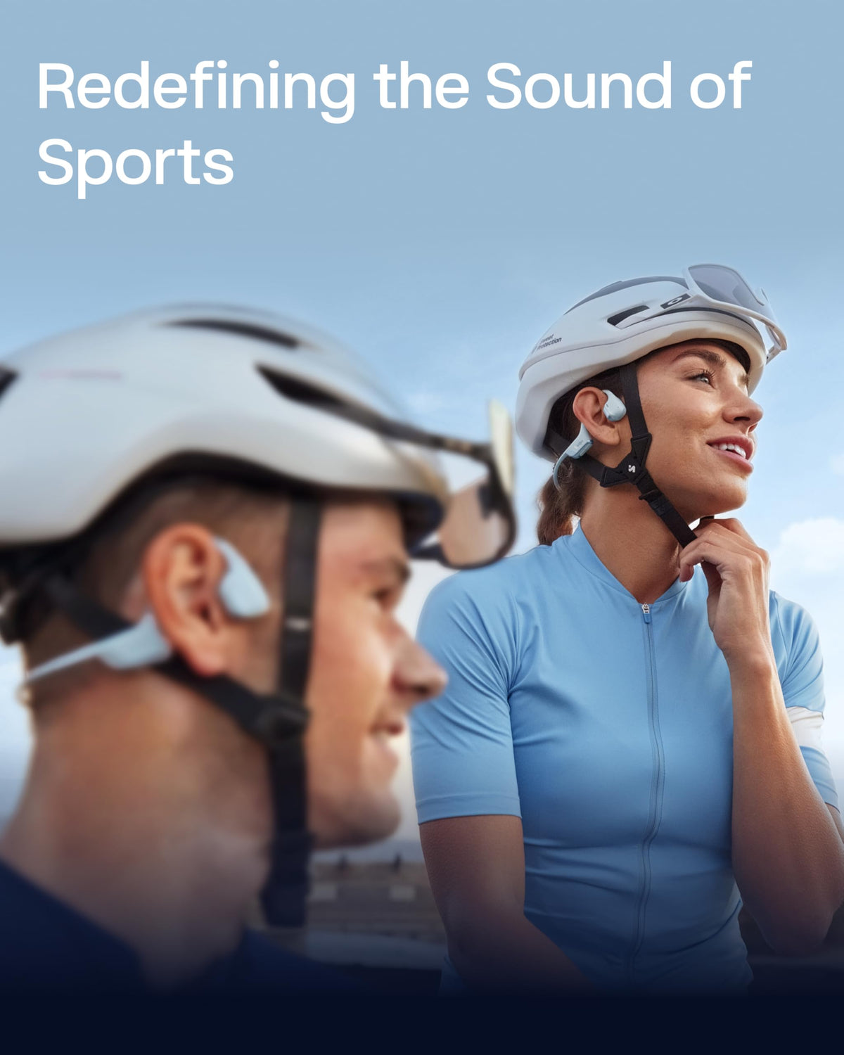 SHOKZ OpenRun Pro 2 Bone Conduction Bluetooth Sport Headphones, Black
