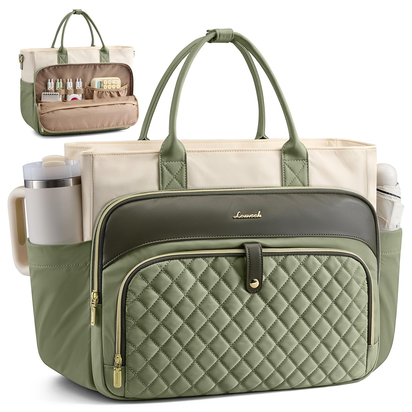 LOVEVOOK Laptop Bag for Women, Work Tote Computer Bag for Teacher Nurse