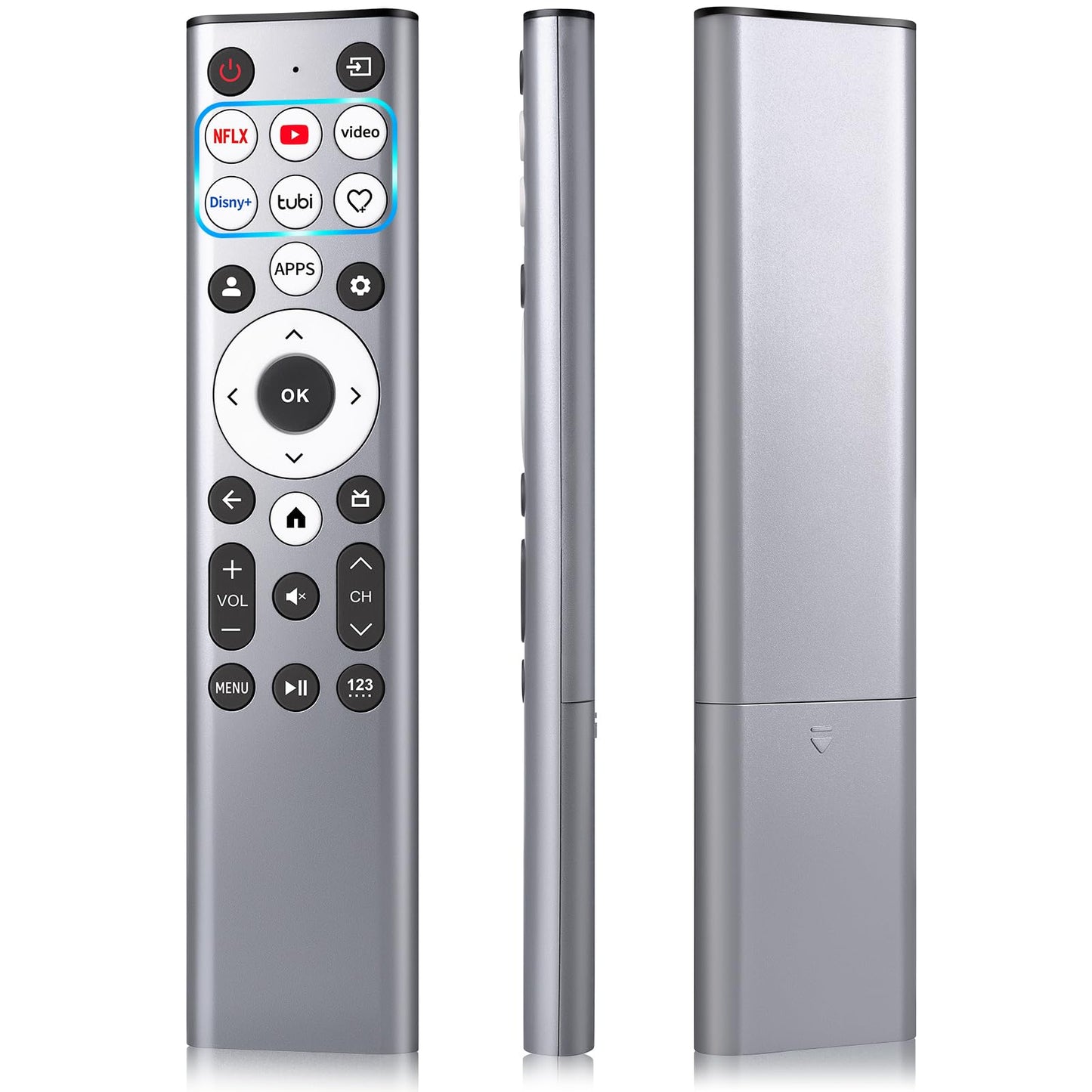 (2 Pack) Replacement Remote for Roku Box Express Player Premiere Control
