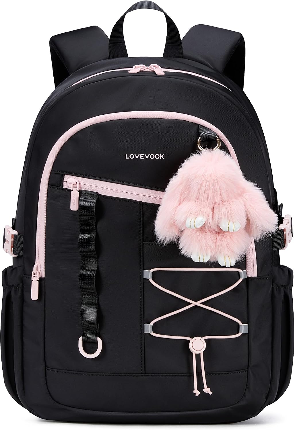 LOVEVOOK School Backpack for Girls，large Capacity 15.6 Laptop Backpack