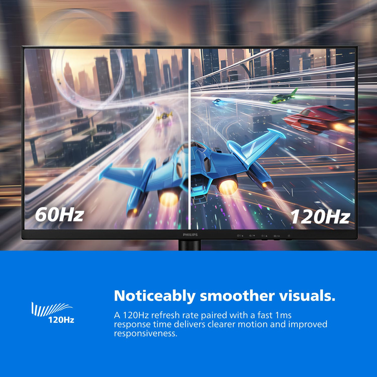 Philips 24" Gaming Monitor FHD 180Hz Overlocked IPS HDR10, 24E2G2200