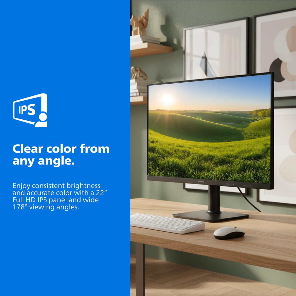Philips 24" Gaming Monitor FHD 180Hz Overlocked IPS HDR10, 24E2G2200