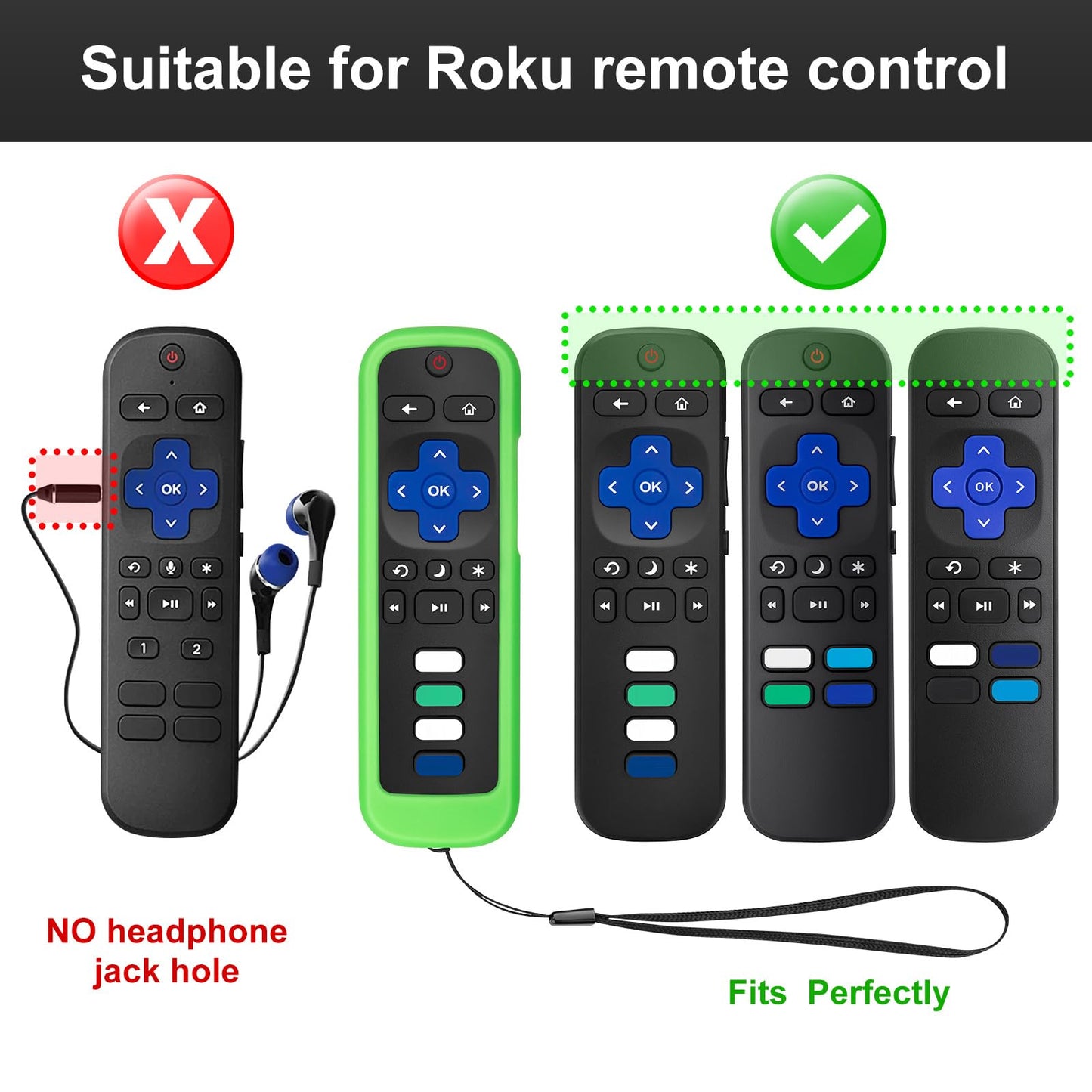 Universal-TV-Remote-Control for Samsung LG Vizio Roku TCL Hisense Sony TVs