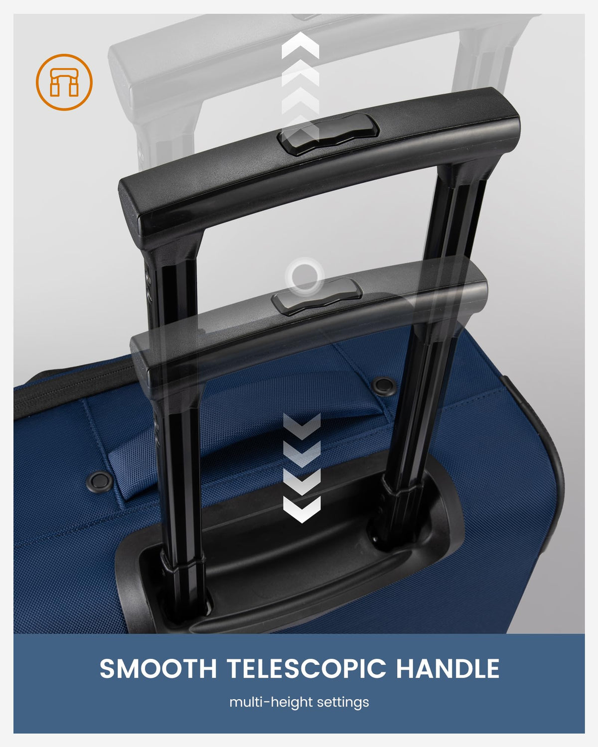Carry On Luggage 22x14x9 Airline Approved with TSA Lock for Business Trip
