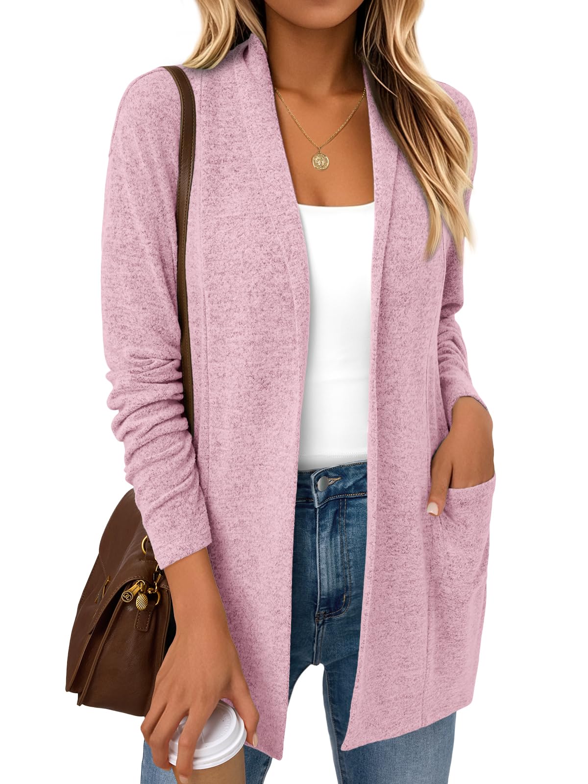 LILLUSORY Cardigan for Women Lightweight Cardigans Fall Fashion Outfits