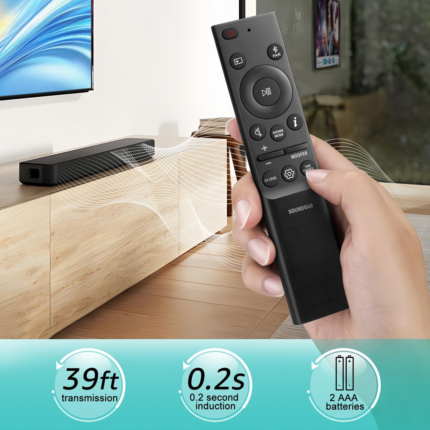 (2 Pack) Replacement Remote for Roku Box Express Player Premiere Control