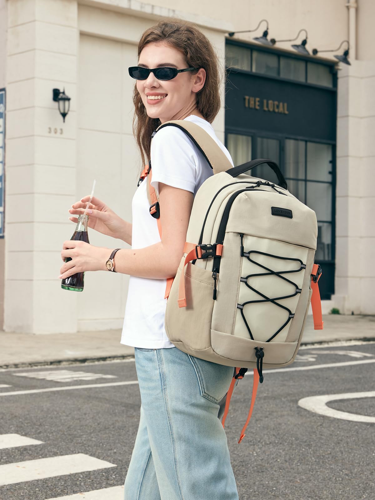 LOVEVOOK Laptop Backpack for College, Work Backpack for Women & Men