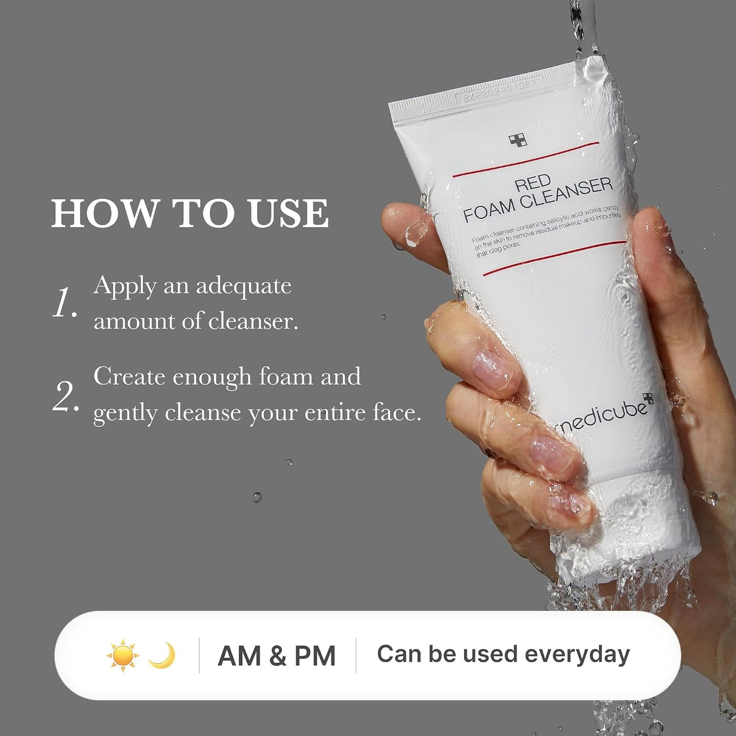 medicube Facial Cleanser Zero Pore Capsule Foam Cleanser