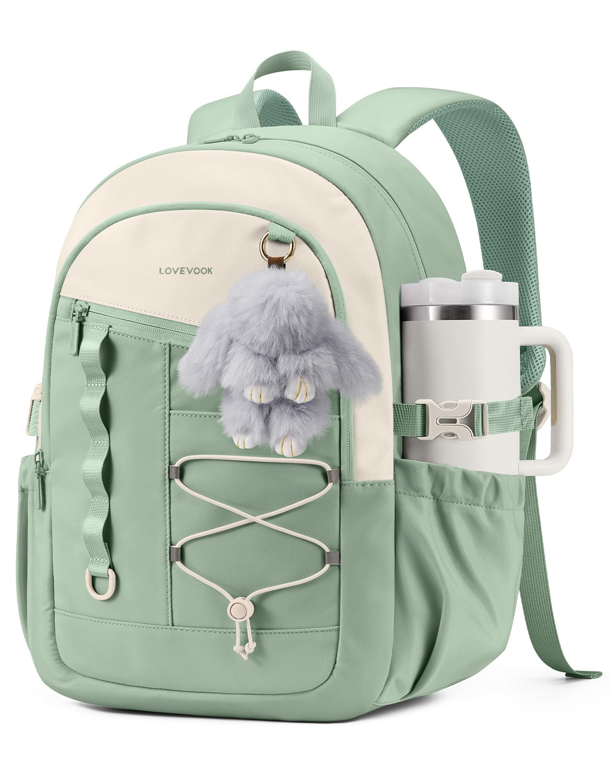 LOVEVOOK School Backpack for Girls，large Capacity 15.6 Laptop Backpack