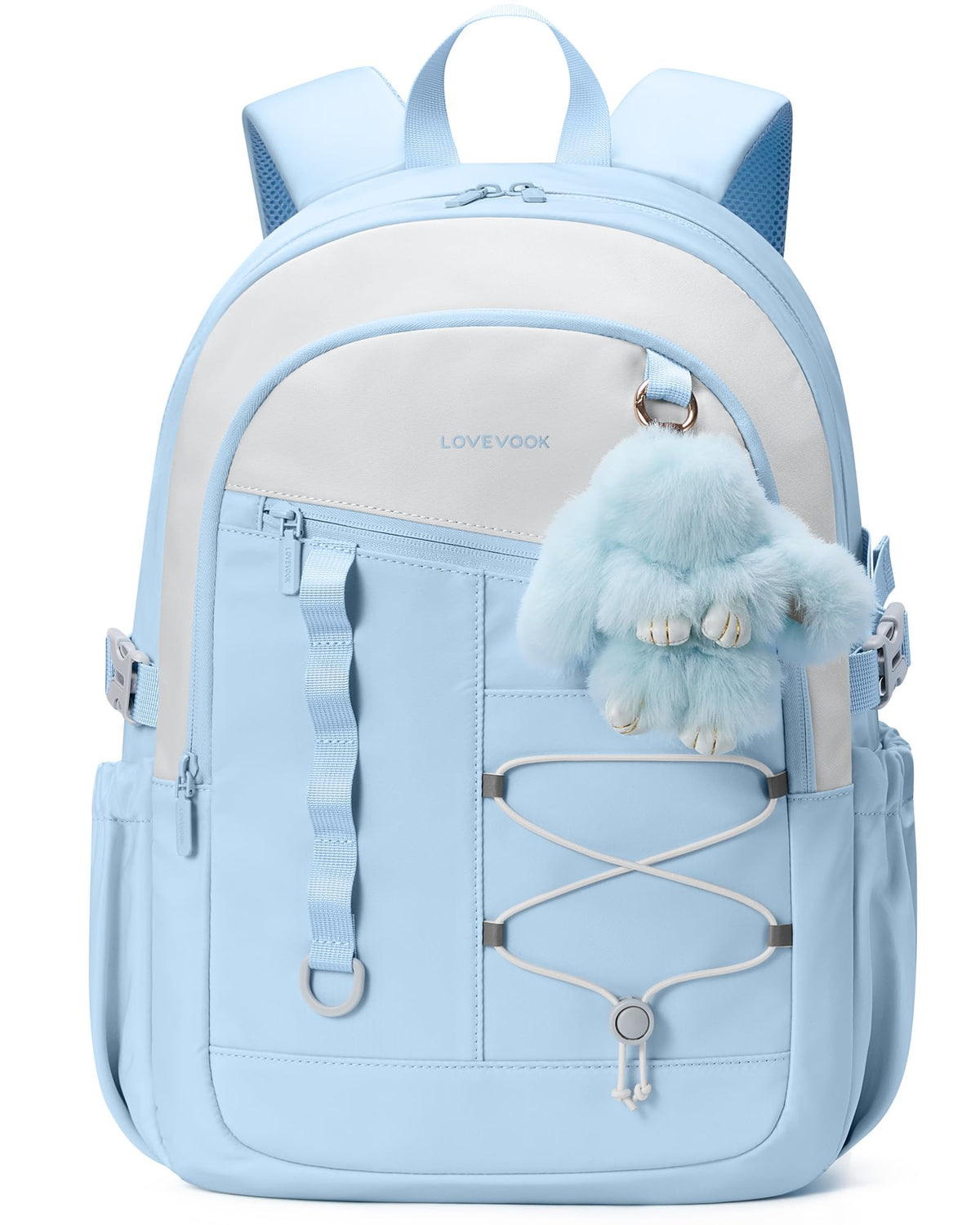 LOVEVOOK School Backpack for Girls，large Capacity 15.6 Laptop Backpack