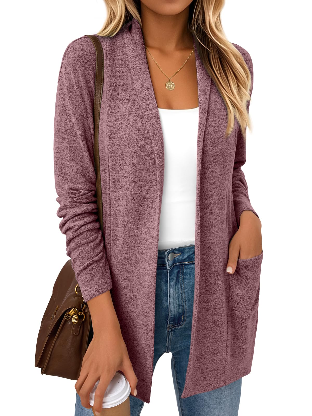 LILLUSORY Cardigan for Women Lightweight Cardigans Fall Fashion Outfits