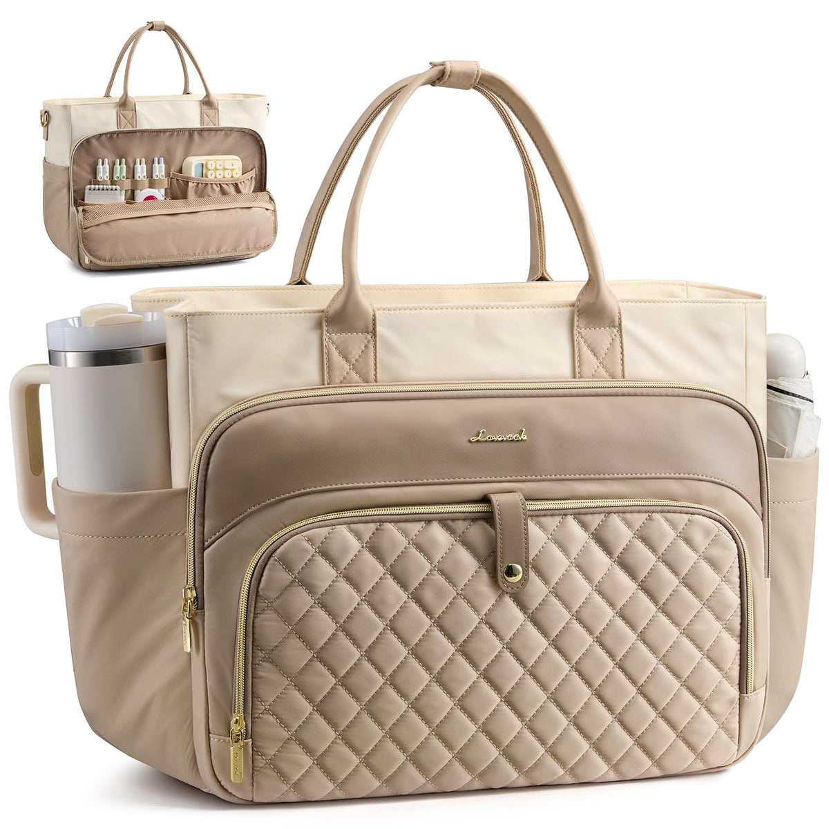 LOVEVOOK Laptop Bag for Women, Work Tote Computer Bag for Teacher Nurse