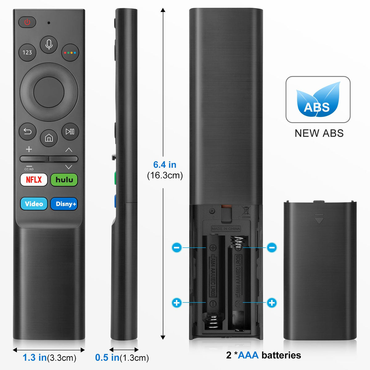 (2 Pack) Replacement Remote for Roku Box Express Player Premiere Control