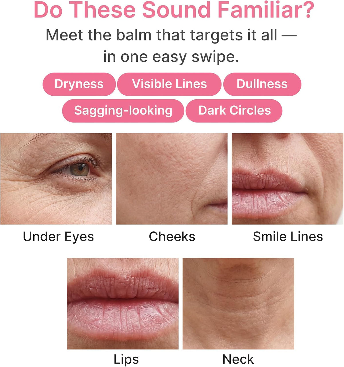 medicube PDRN Pink Collagen Volume Multi Balm Stick - Face & Body Balm | Volufiline, PDRN, NAD, Collagen - Under-Eyes, Neck, Forehead, Smile Lines, Lips, Plumping & Radiance for Line Care, K-Beauty