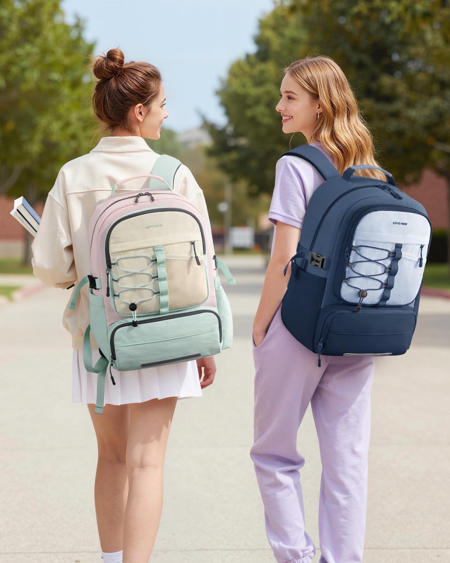 LOVEVOOK Backpack for Kids Teen Girls, Cute Back to School Backpack Bookbag