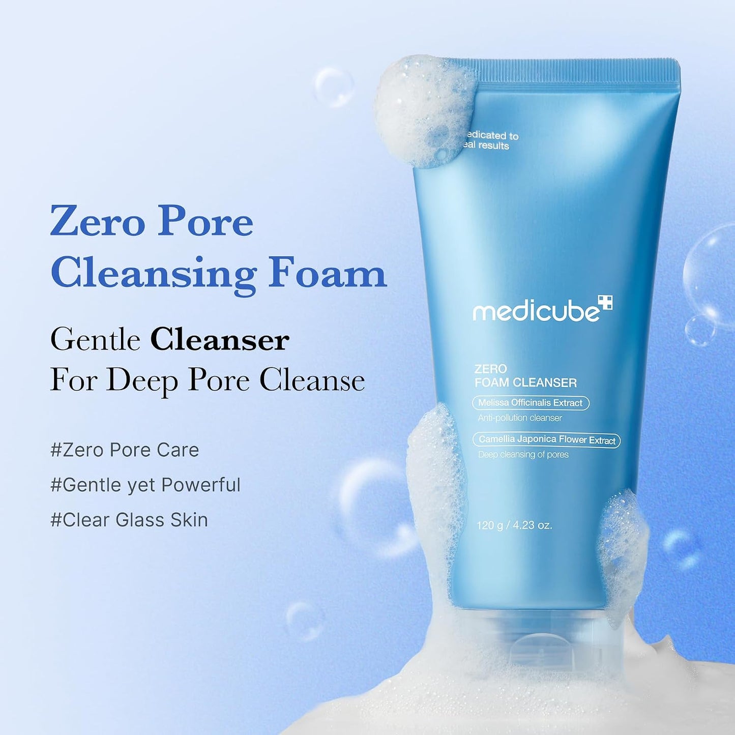 medicube Facial Cleanser Zero Pore Capsule Foam Cleanser