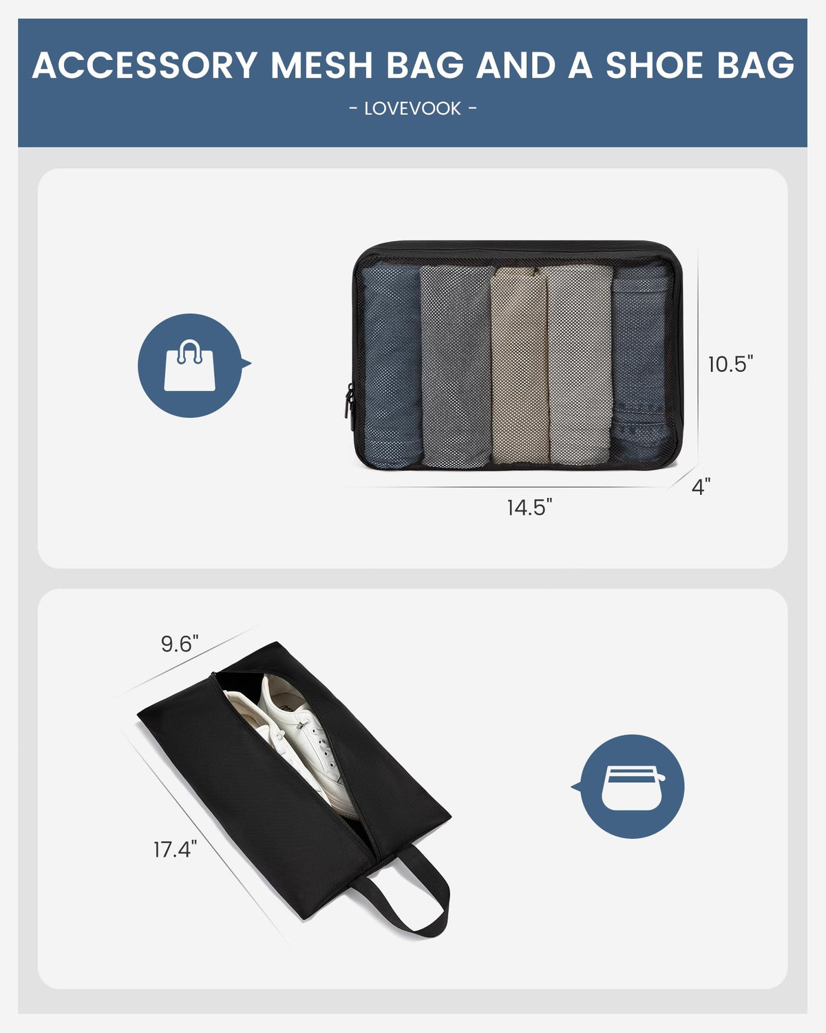 Carry On Luggage 22x14x9 Airline Approved with TSA Lock for Business Trip