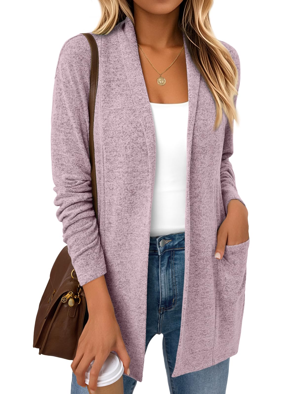 LILLUSORY Cardigan for Women Lightweight Cardigans Fall Fashion Outfits