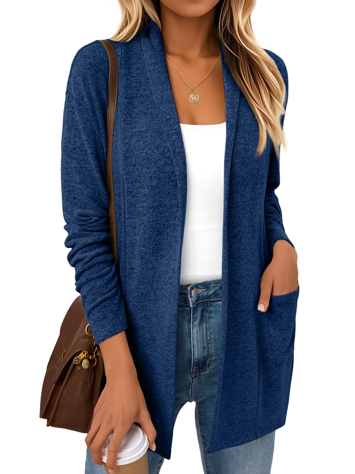 LILLUSORY Cardigan for Women Lightweight Cardigans Fall Fashion Outfits