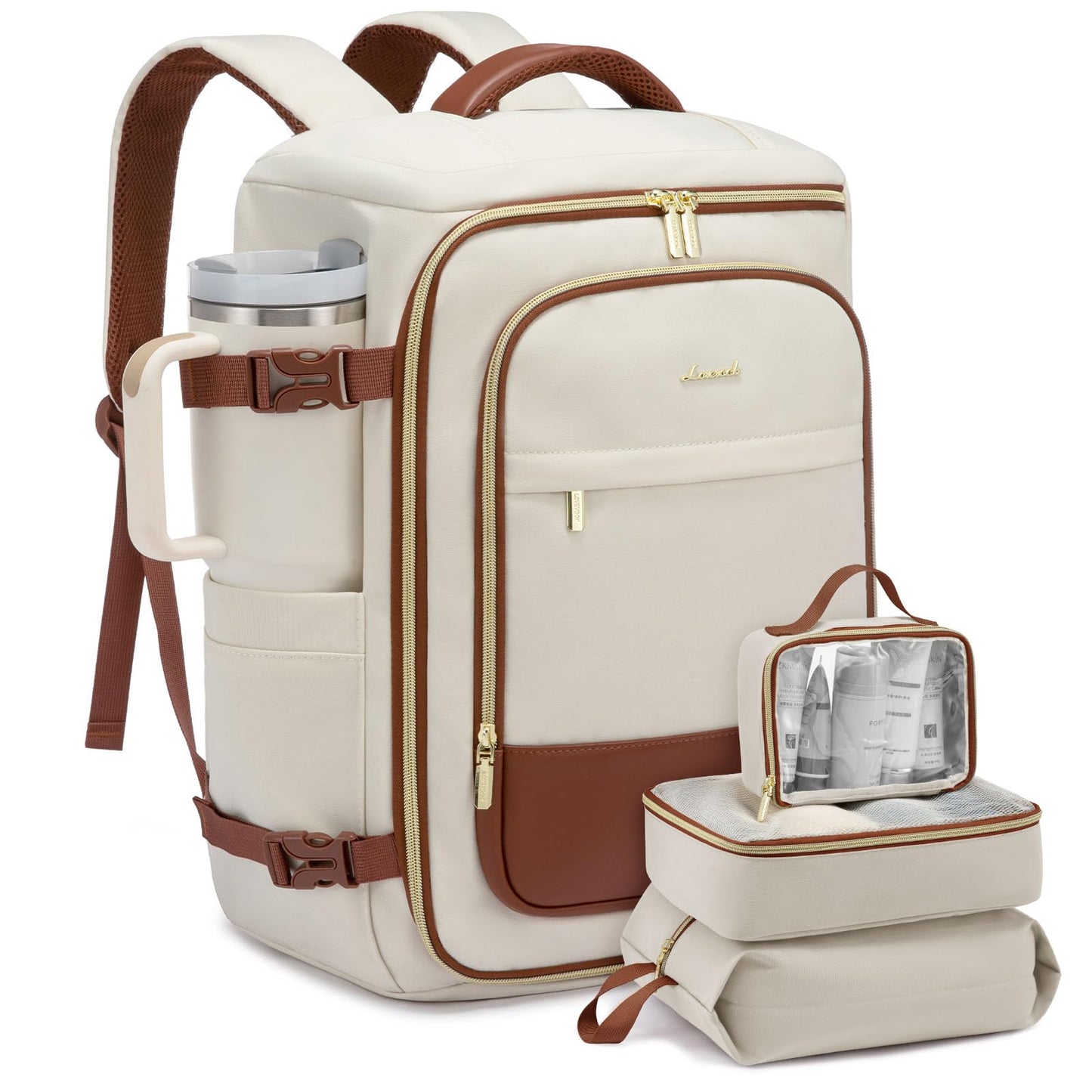 LOVEVOOK Travel Backpack Carry on Flight Approved for Women/Men