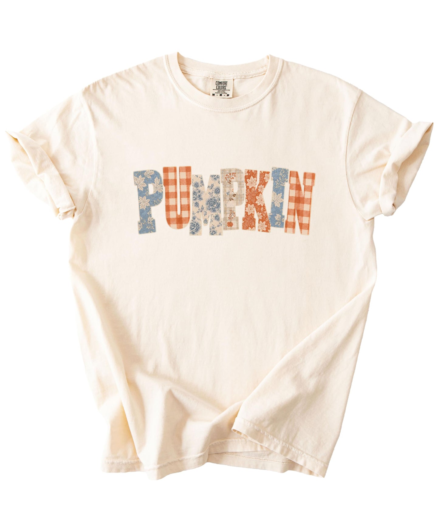 Pumpkin Shirt for Women & Teen Girls Cute Fall Graphic Tee Pumpkin Patch Comfort Colors Top