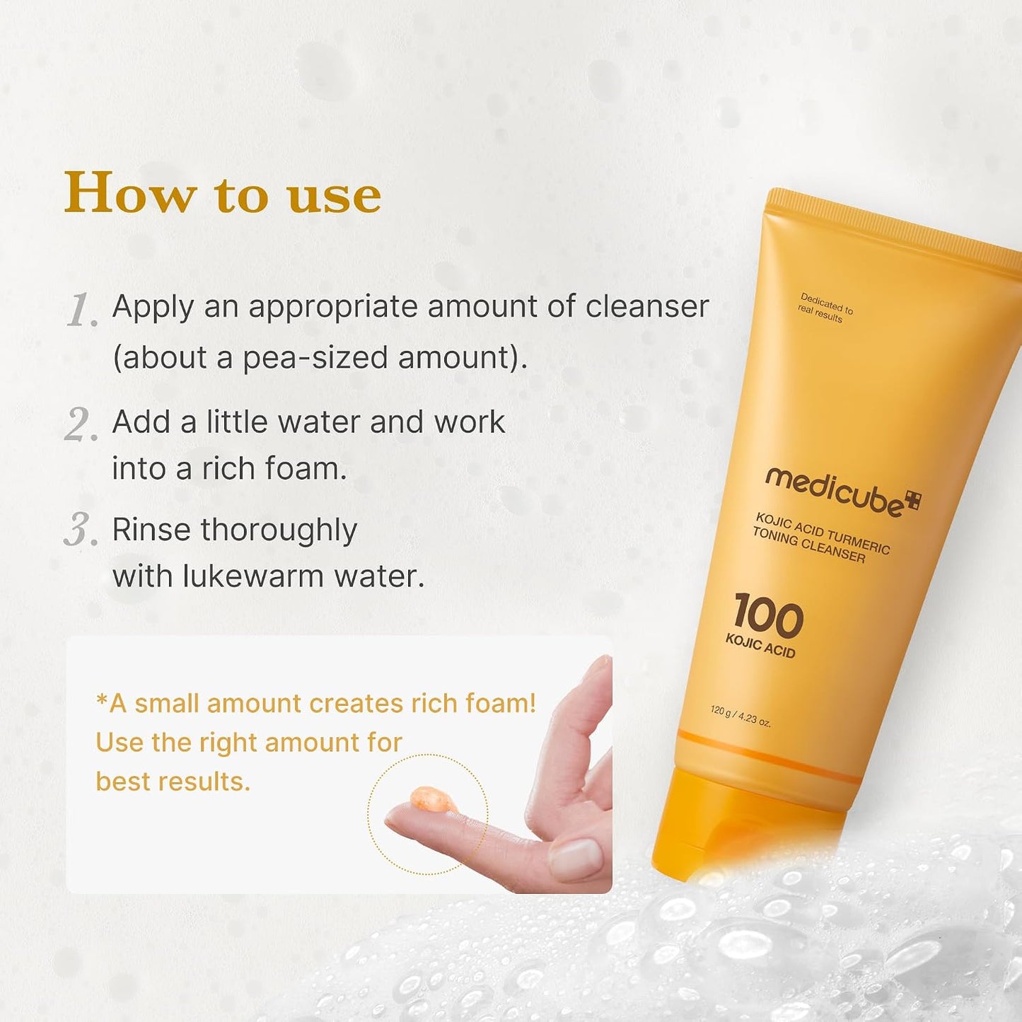 medicube Facial Cleanser Zero Pore Capsule Foam Cleanser