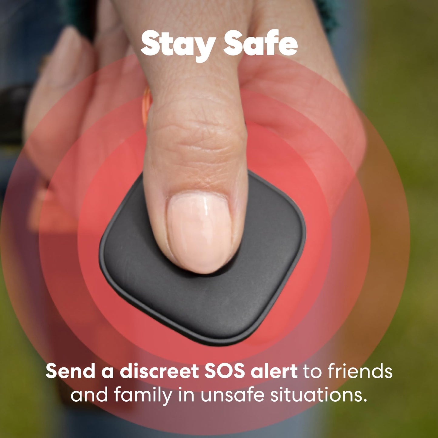 Life360 Tile - Bluetooth Tracker, Keys Finder and Item Locator for Keys, Bags and More. Phone Finder. Both iOS and Android Compatible. 1-Pack (Black)