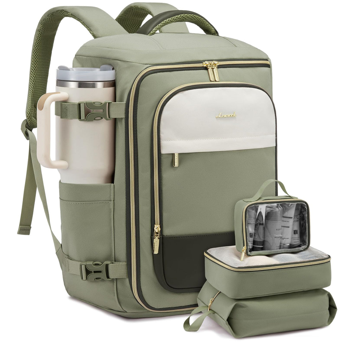 LOVEVOOK Travel Backpack Carry on Flight Approved for Women/Men