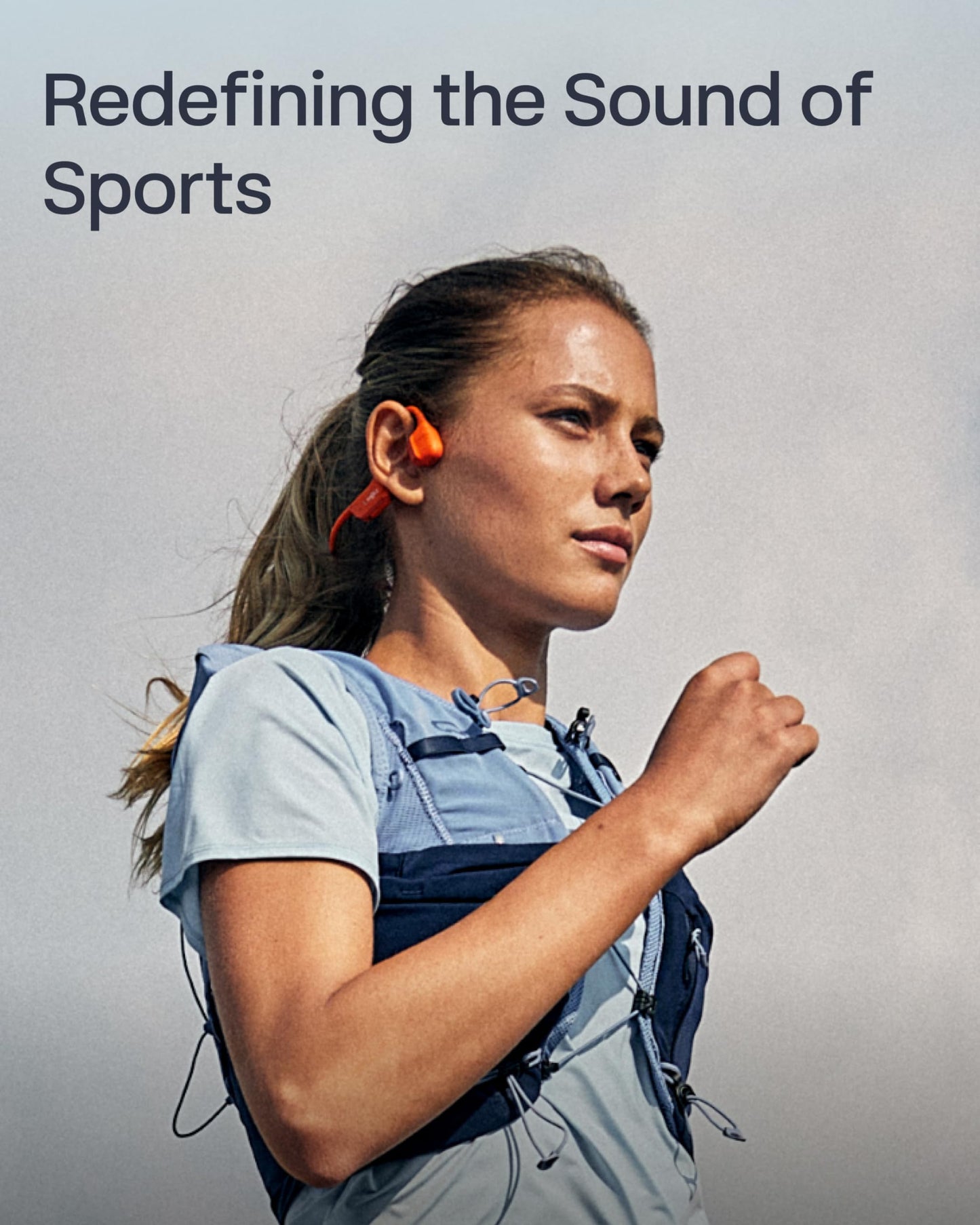 SHOKZ OpenRun Pro 2 Bone Conduction Bluetooth Sport Headphones, Black