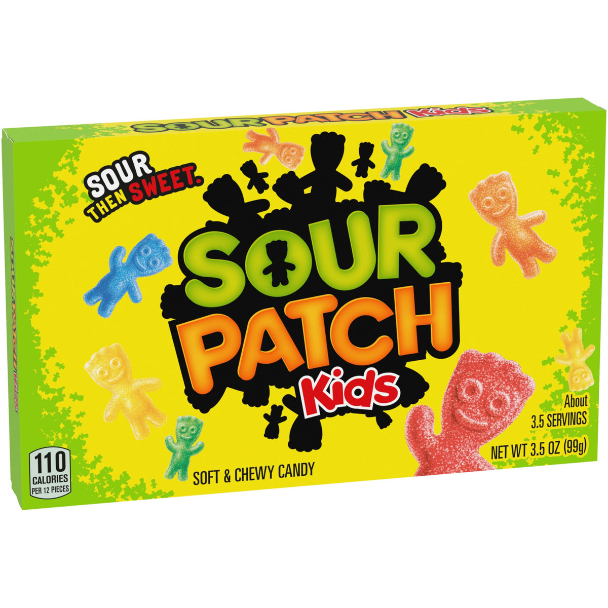 SOUR PATCH KIDS Big Kids Soft & Chewy Gummy Halloween Candy, 100 ct