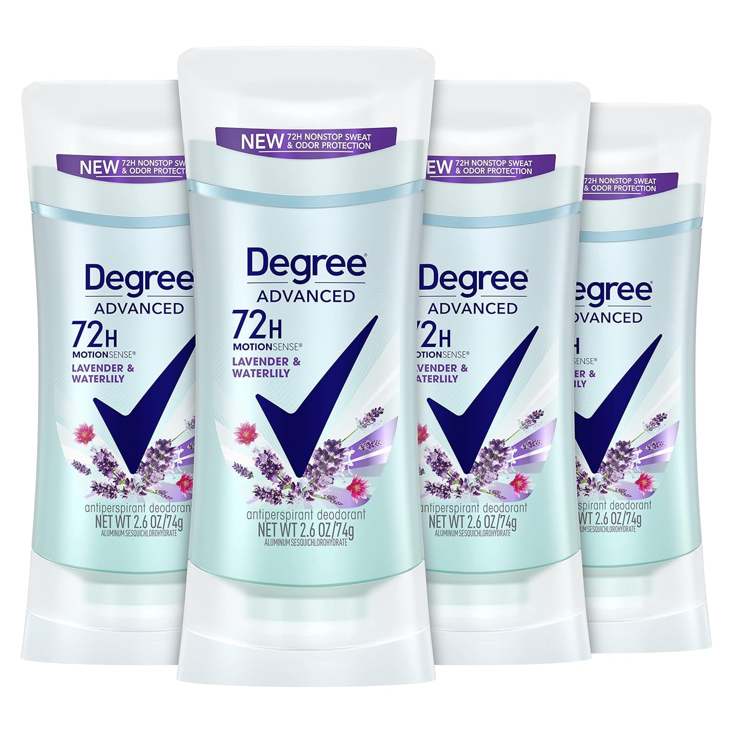 Degree Advanced Protection Antiperspirant Deodorant Shower Clean 72H 2.6 oz
